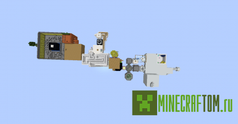 Карта The Puzzling Rooms (Комнаты головоломки)