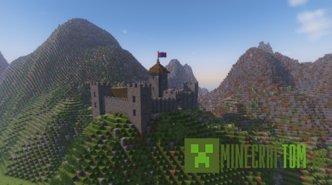 Карта Medieval Village with Castle (Средневековая деревня)