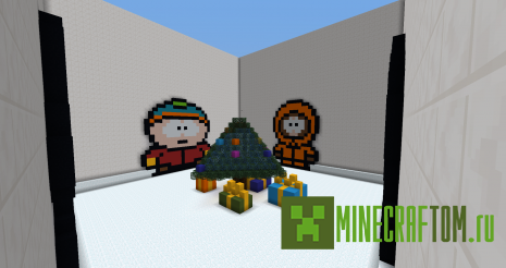 Карта Christmas Parkour (Рождественский паркур) Карта Christmas Parkour (Рождественский паркур)