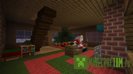 Карта Find the Button: Christmas Rage