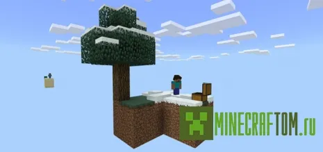 Карта New Year Sky Block (Новогодний небесный блок)