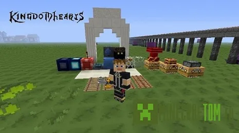 Текстуры Kingdom Hearts Style (Королевство сердечного стиля) Текстуры Kingdom Hearts Style (Королевство сердечного стиля)