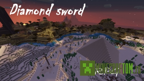 Карта Diamond Sword (Алмазный меч)