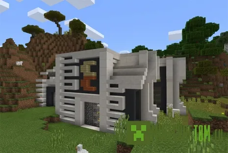 Карта Modern Mansion House 1 (Современный особняк) Карта Modern Mansion House 1 (Современный особняк)