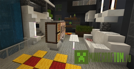 Карта Modern Mansion House 1 (Современный особняк) Карта Modern Mansion House 1 (Современный особняк)