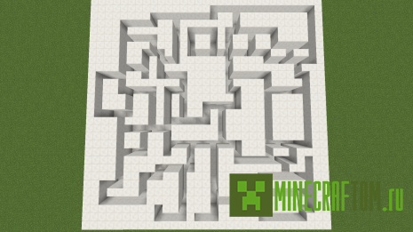 Карта A-Maze-ING FTB (Лабиринт)