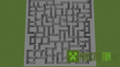 Карта A-Maze-ING FTB (Лабиринт)