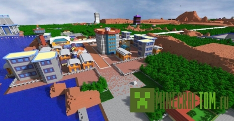 Карта Pixelmon Johto (Пиксельмон Йохто)