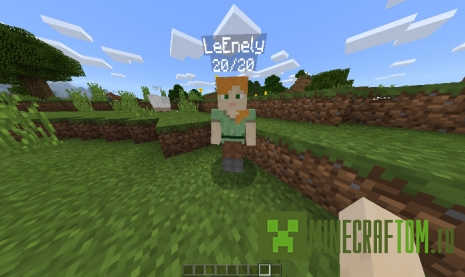 Мод BetterNametags (Лучшие теги имени) Мод BetterNametags (Лучшие теги имени)