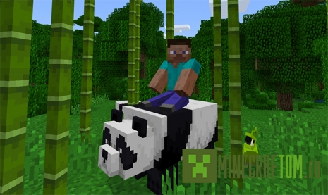 Мод Tameable Pandas (Приручаемые панды) Мод Tameable Pandas (Приручаемые панды)