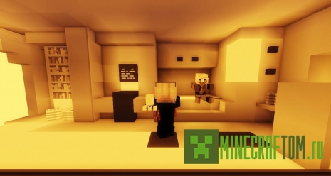 Карта NieR: Minecraftia (Майнкрафтия)