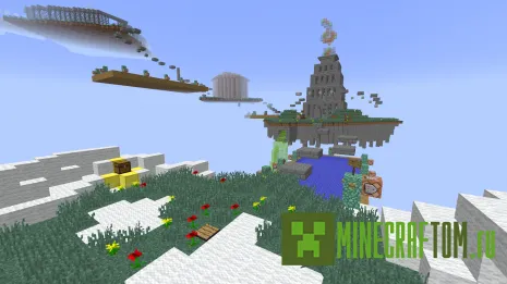 Карта Skybounds Parkour (Небесные границы) Карта Skybounds Parkour (Небесные границы)