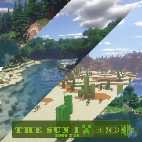 Карта The Sun Islands (Солнечные острова)