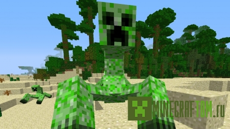 Мод Organic Creepers (Органические криперы) Мод Organic Creepers (Органические криперы)