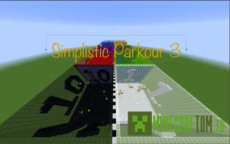 Карта Simplistic Parkour 3 (Упрощенный паркур 3)
