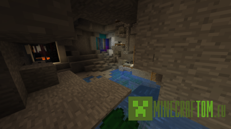 Карта Elytra Base and Village (База и деревня)