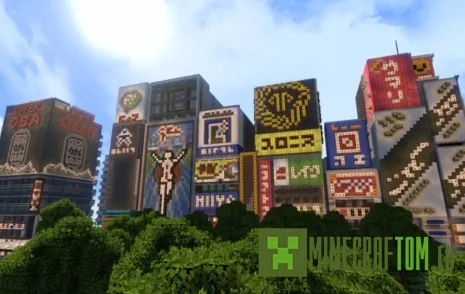 Карта Japanese Modern City (Современный японский город) Карта Japanese Modern City (Современный японский город)