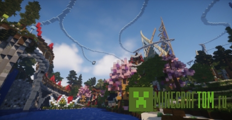 Карта A Fantastic Futuristic Park (Футуристический парк)