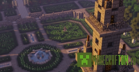 Карта French Castle with Garden (Французский замок с садом)