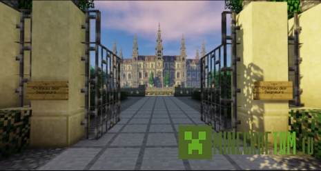 Карта French Castle with Garden (Французский замок с садом)