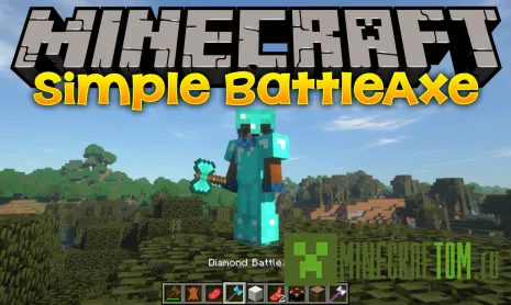 Мод Simple Battleaxes (Простые боевые топоры) Мод Simple Battleaxes (Простые боевые топоры)