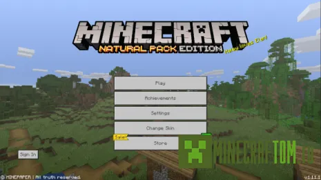 Текстуры Natural Pack (Натуральный пакет)