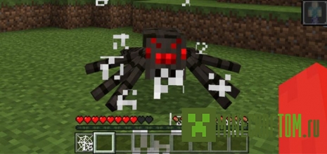 Мод Shooting Spiders (Стреляющие пауки) Мод Shooting Spiders (Стреляющие пауки)