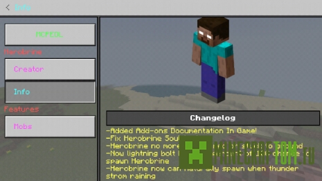 Мод Herobrine (Херборин) Мод Herobrine (Херборин)