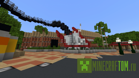 Карта Minecraft Walt Disneyworld (Мир Уолта Диснея) Карта Minecraft Walt Disneyworld (Мир Уолта Диснея)