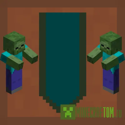 Мод Mob Banners (Баннеры мобов) Мод Mob Banners (Баннеры мобов)