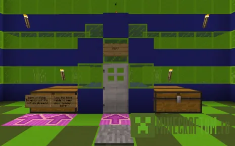 Карта Deadly Find the Button (Смертельно найти кнопку) Карта Deadly Find the Button (Смертельно найти кнопку)