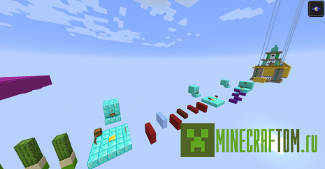 Карта Dynamic Parkour (Динамический паркур)