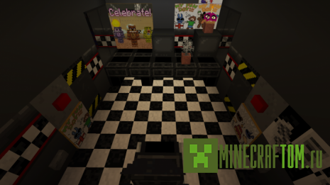 Карта Working FNaF 1 Restaurant (Работающий ресторан) Карта Working FNaF 1 Restaurant (Работающий ресторан)