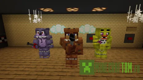 Карта Working FNaF 1 Restaurant (Работающий ресторан) Карта Working FNaF 1 Restaurant (Работающий ресторан)