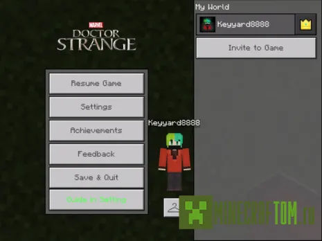 Мод Doctor Strange (Доктор Стрендж) Мод Doctor Strange (Доктор Стрендж)