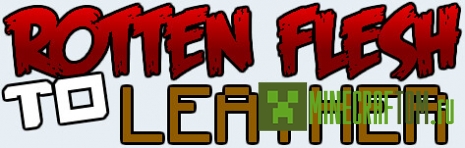 Мод Rotten Flesh For Leather Furnance Мод Rotten Flesh For Leather Furnance