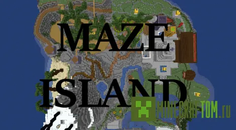 Карта Maze Island (Лабиринт острова)