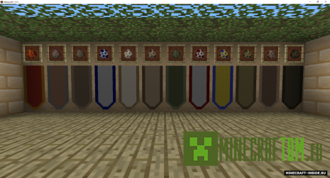Мод Mob Banners (Баннеры мобов) Мод Mob Banners (Баннеры мобов)