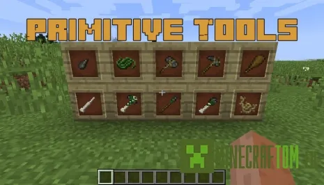 Мод Primitive Tools (Примитивные инструменты) Мод Primitive Tools (Примитивные инструменты)