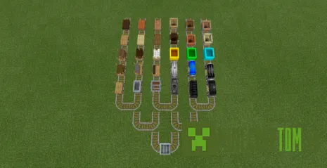 Мод Rail Craft (Железная дорога) Мод Rail Craft (Железная дорога)