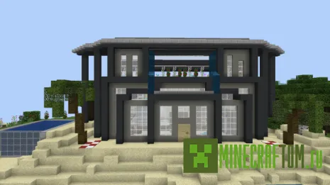 Карта Modern Beachside Mansion (Современный особняк) Карта Modern Beachside Mansion (Современный особняк)