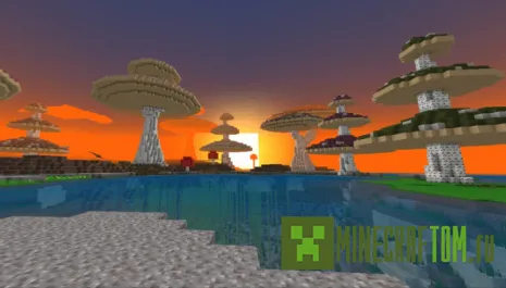 Карта Mushroom Island (Остров грибов) Карта Mushroom Island (Остров грибов)