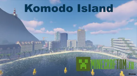 Карта Komodo Island (Остров Комодо)