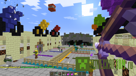 Карта Blocks vs. Zombies (Блоки и зомби)