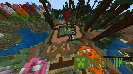 Карта The Smurfs’ Village (Деревня Смурфиков) Карта The Smurfs’ Village (Деревня Смурфиков)