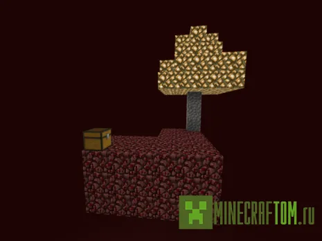 Карта Skyblock PE Survival (Небесный блок выживание) Карта Skyblock PE Survival (Небесный блок выживание)