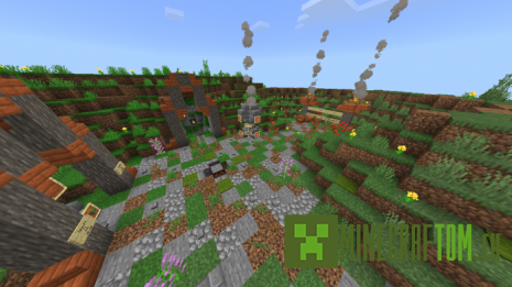 Карта MystiQ Skyblock (Мистические блоки) Карта MystiQ Skyblock (Мистические блоки)