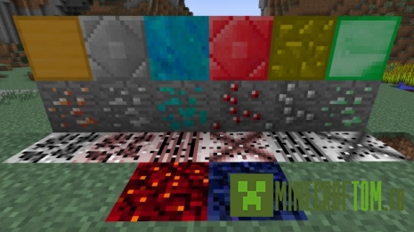 Мод More Ores (Больше руд)