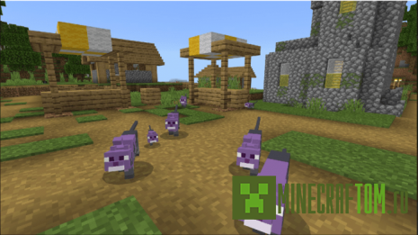 Мод Mobs From Minecraft Earth (Мобы с Майнкрафт) Мод Mobs From Minecraft Earth (Мобы с Майнкрафт)