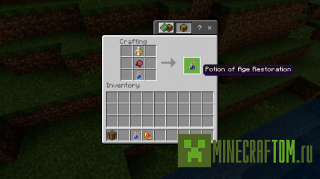 Мод Potions of Youth (Зелье молодости)